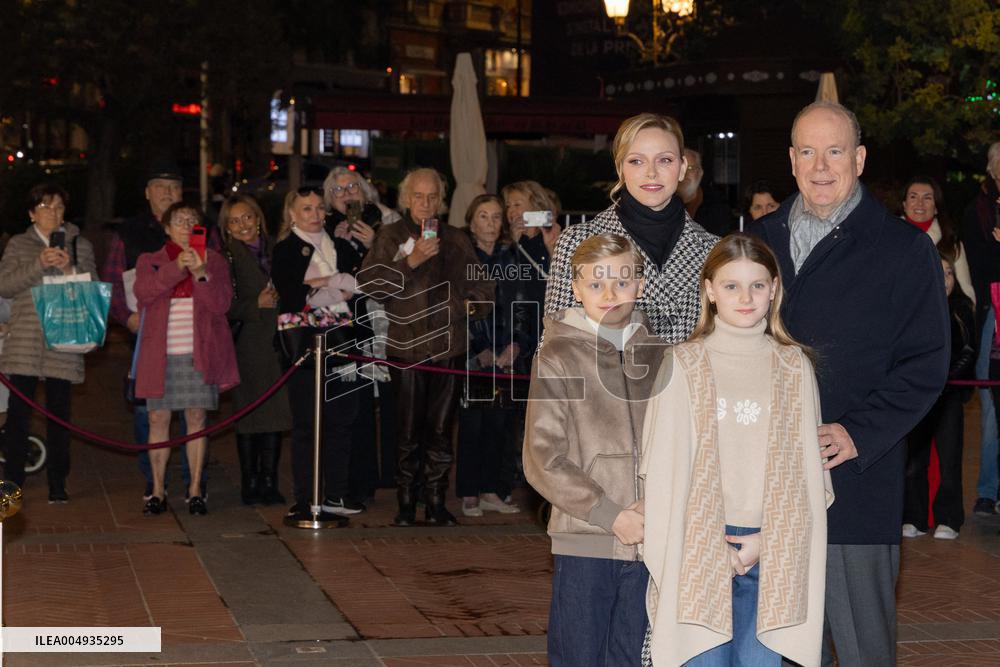 NO TABLOIDS - Launch Of The Christmas Lights - Monaco