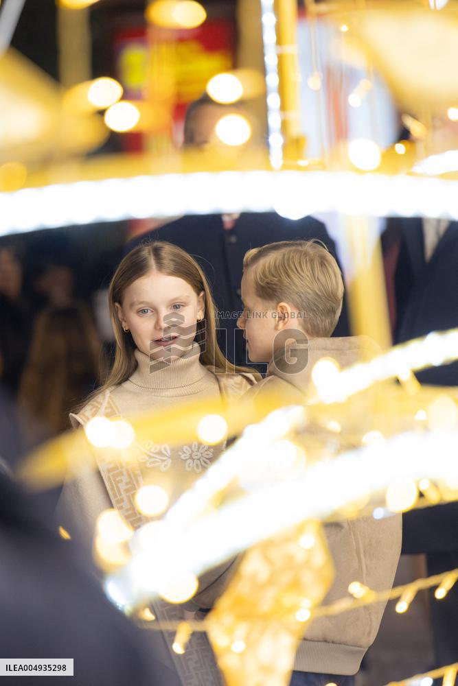 NO TABLOIDS - Launch Of The Christmas Lights - Monaco