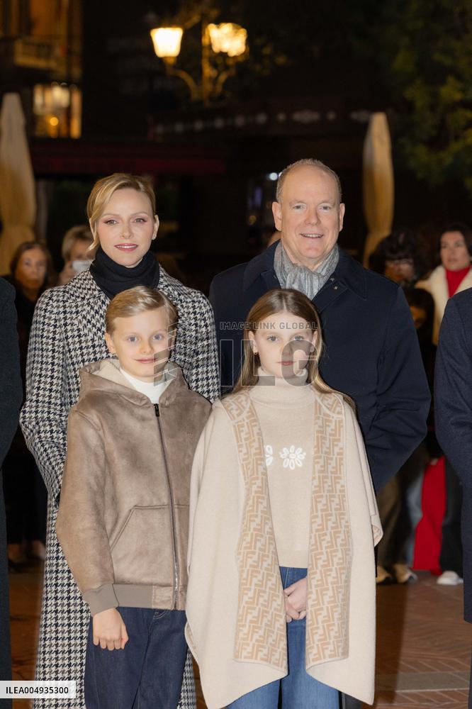 NO TABLOIDS - Launch Of The Christmas Lights - Monaco