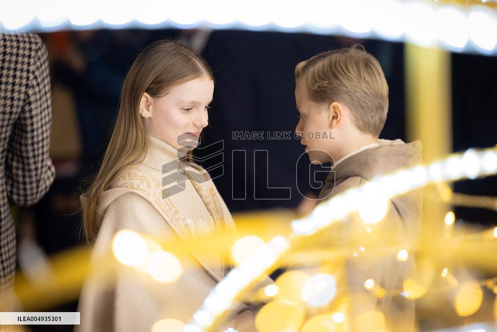 NO TABLOIDS - Launch Of The Christmas Lights - Monaco