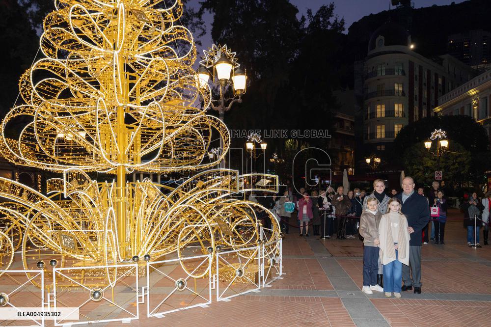NO TABLOIDS - Launch Of The Christmas Lights - Monaco