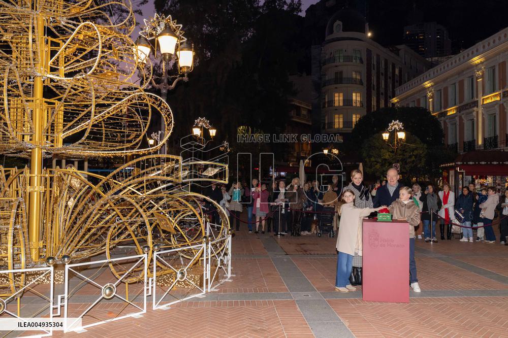 NO TABLOIDS - Launch Of The Christmas Lights - Monaco