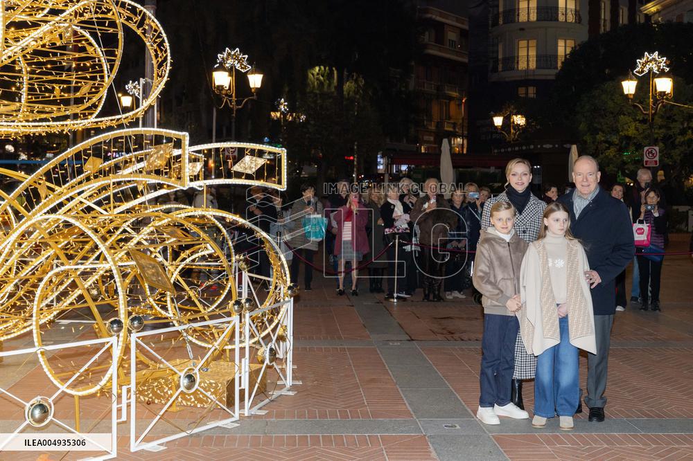 NO TABLOIDS - Launch Of The Christmas Lights - Monaco