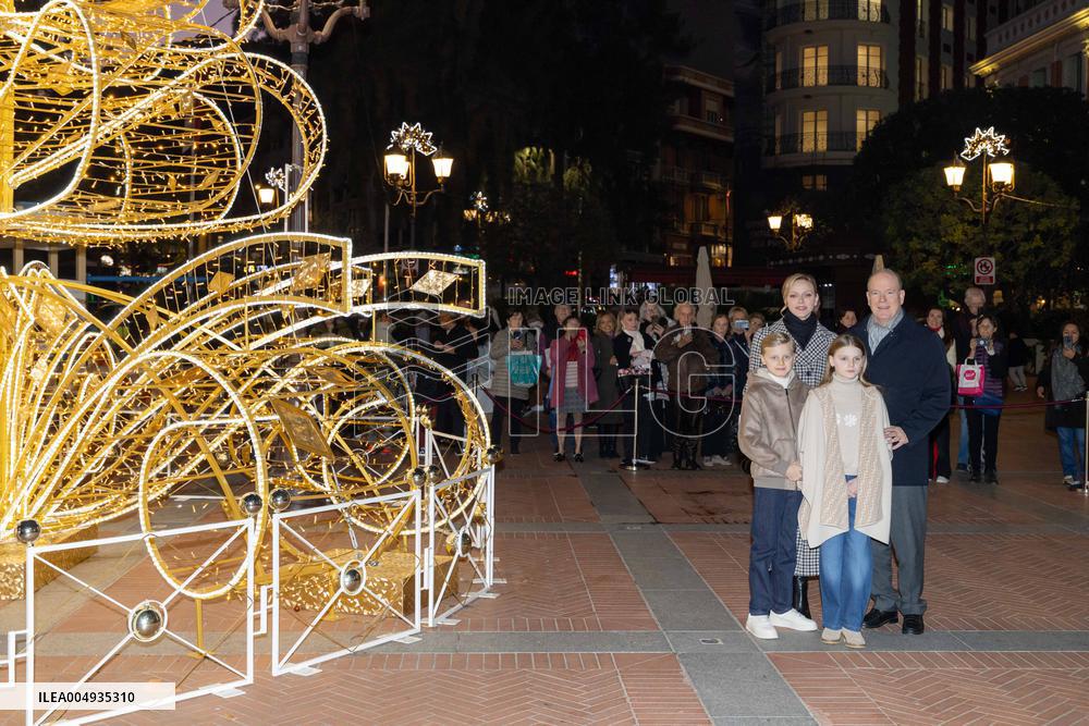 NO TABLOIDS - Launch Of The Christmas Lights - Monaco