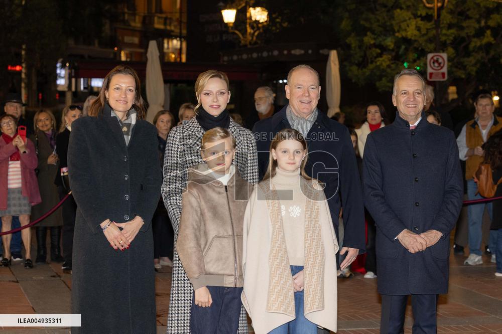 NO TABLOIDS - Launch Of The Christmas Lights - Monaco