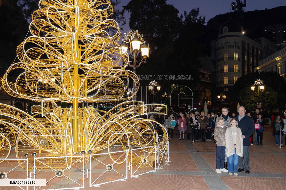 NO TABLOIDS - Launch Of The Christmas Lights - Monaco