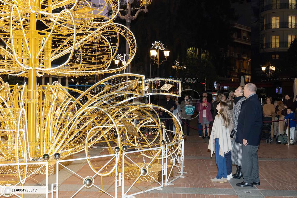 NO TABLOIDS - Launch Of The Christmas Lights - Monaco