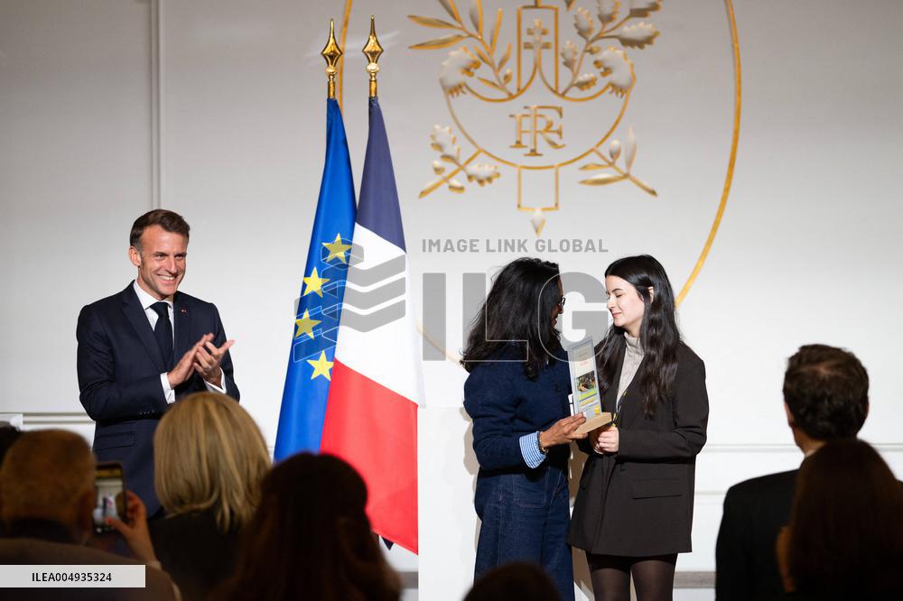 Award ceremony for the Prix Goncourt des Lyceens - Paris