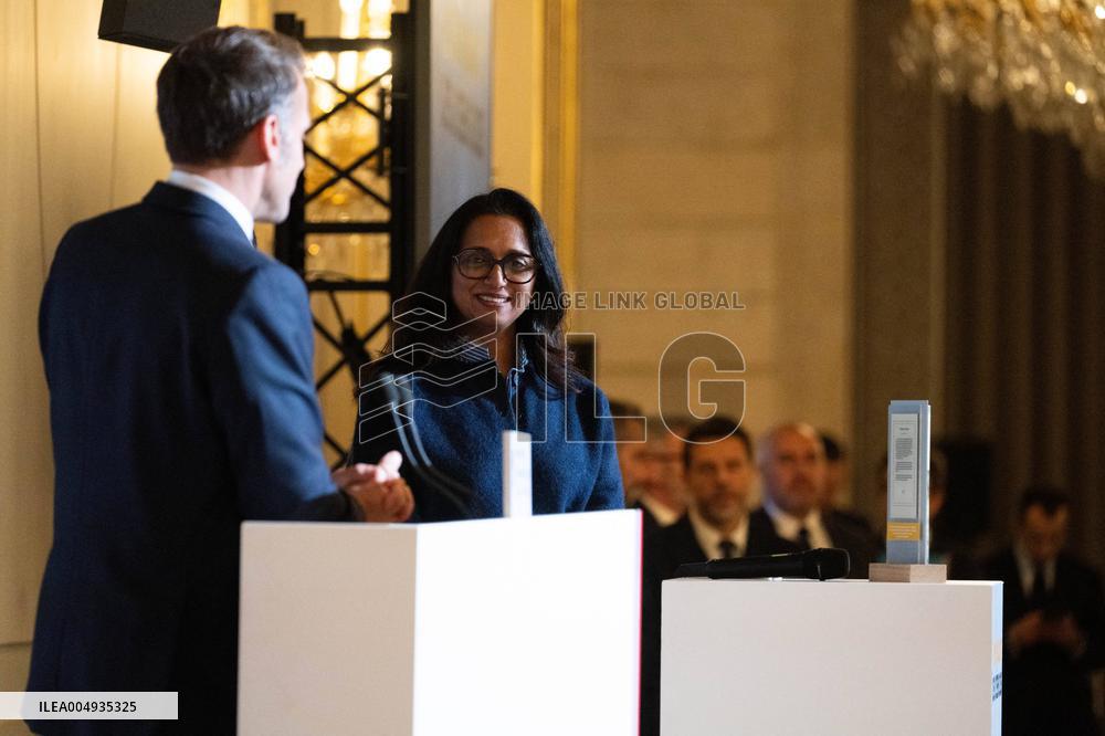 Award ceremony for the Prix Goncourt des Lyceens - Paris