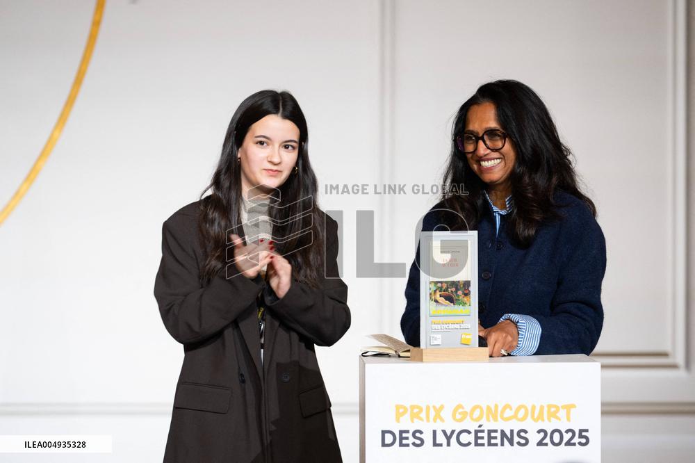Award ceremony for the Prix Goncourt des Lyceens - Paris