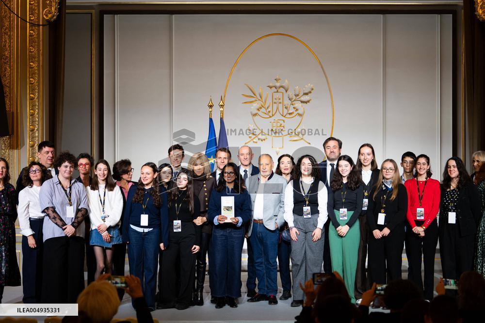 Award ceremony for the Prix Goncourt des Lyceens - Paris