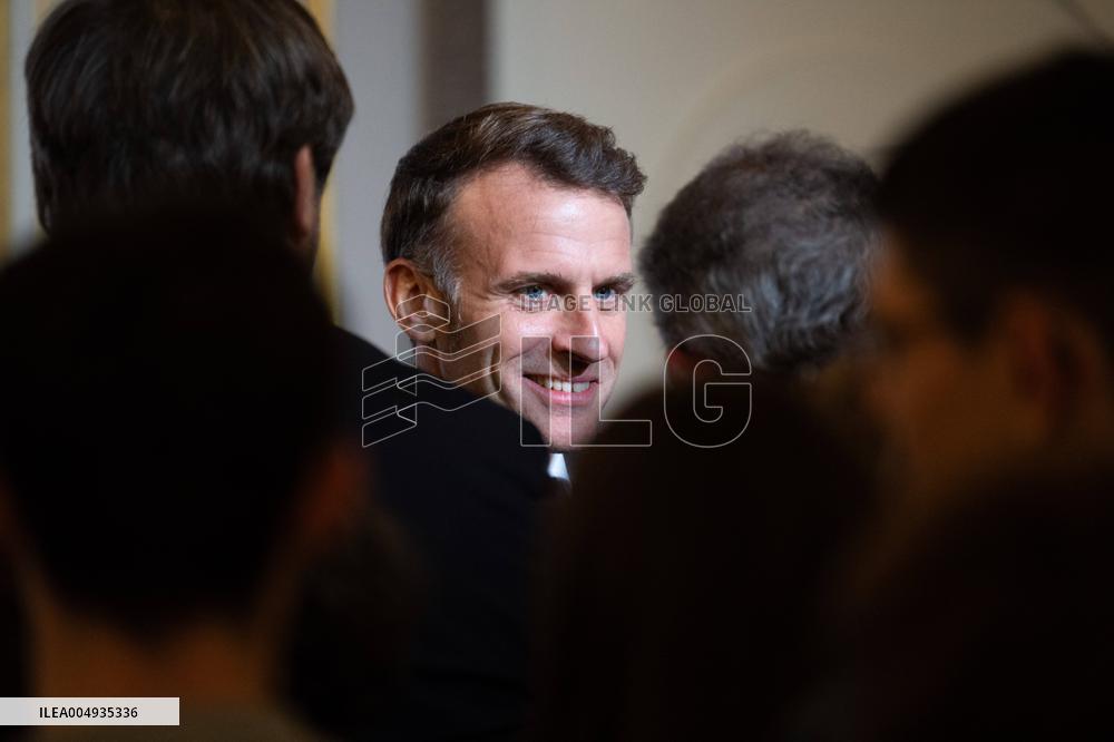 Award ceremony for the Prix Goncourt des Lyceens - Paris