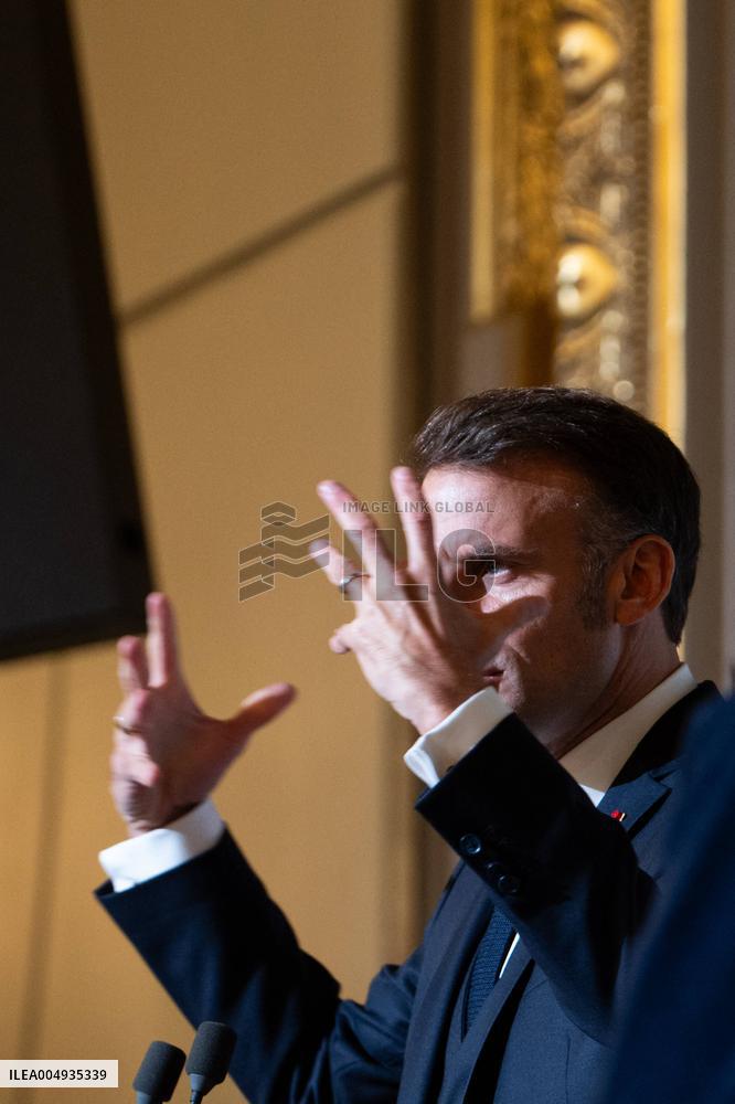 Award ceremony for the Prix Goncourt des Lyceens - Paris