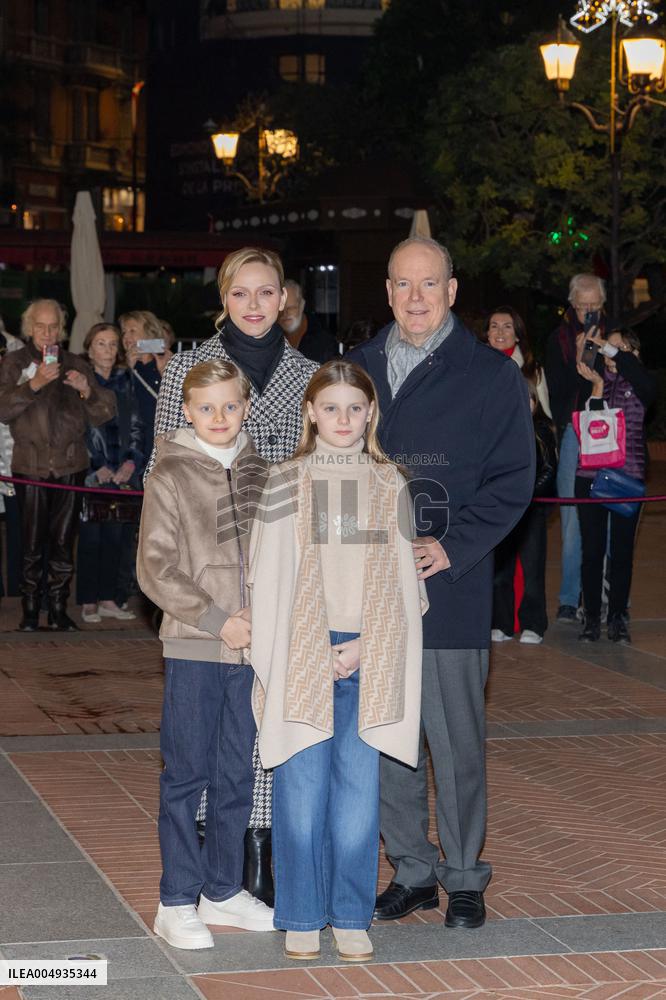 NO TABLOIDS - Launch Of The Christmas Lights - Monaco