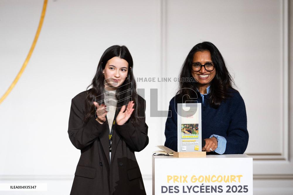 Award ceremony for the Prix Goncourt des Lyceens - Paris