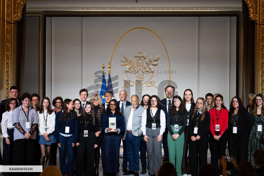Award ceremony for the Prix Goncourt des Lyceens - Paris