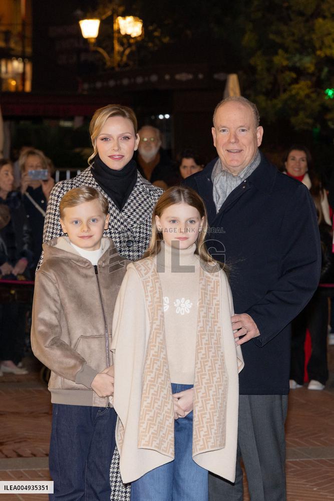 NO TABLOIDS - Launch Of The Christmas Lights - Monaco