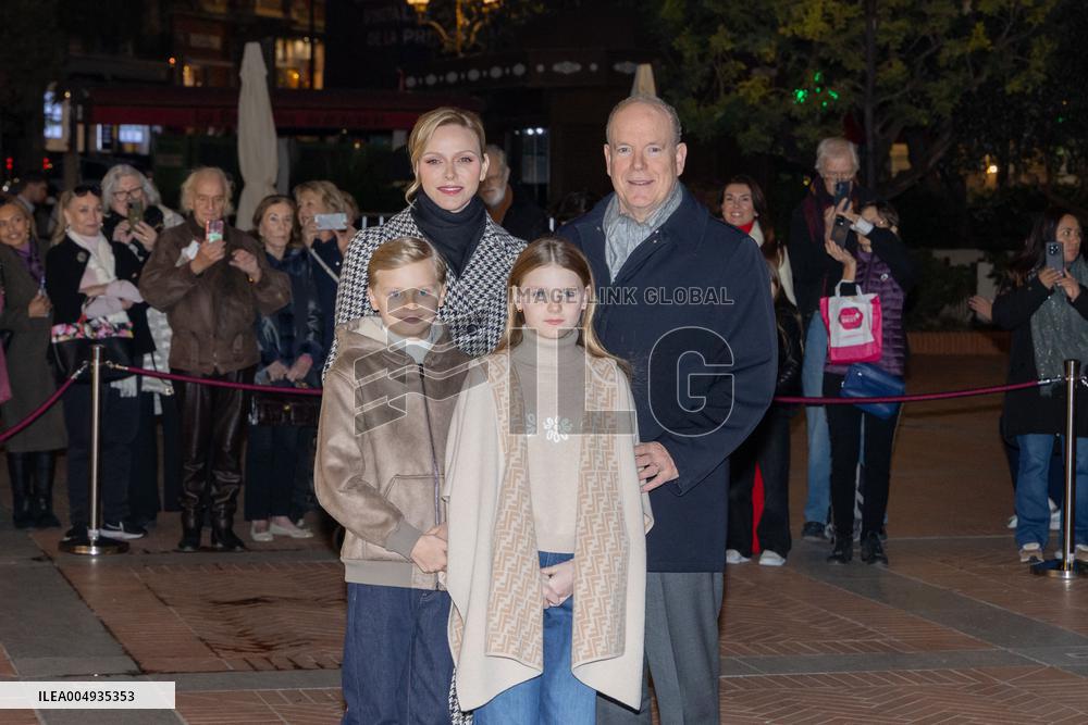 NO TABLOIDS - Launch Of The Christmas Lights - Monaco