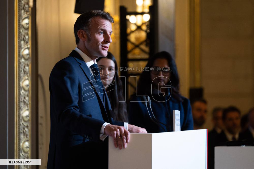 Award ceremony for the Prix Goncourt des Lyceens - Paris
