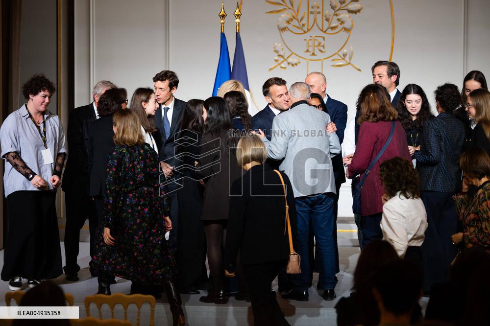 Award ceremony for the Prix Goncourt des Lyceens - Paris