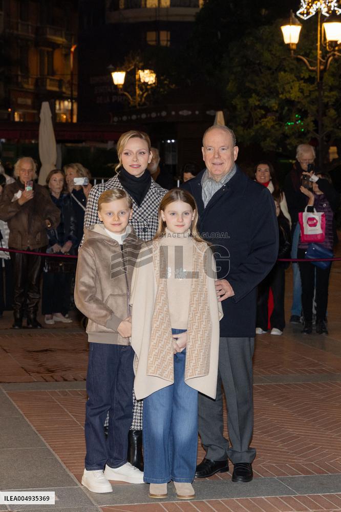 NO TABLOIDS - Launch Of The Christmas Lights - Monaco