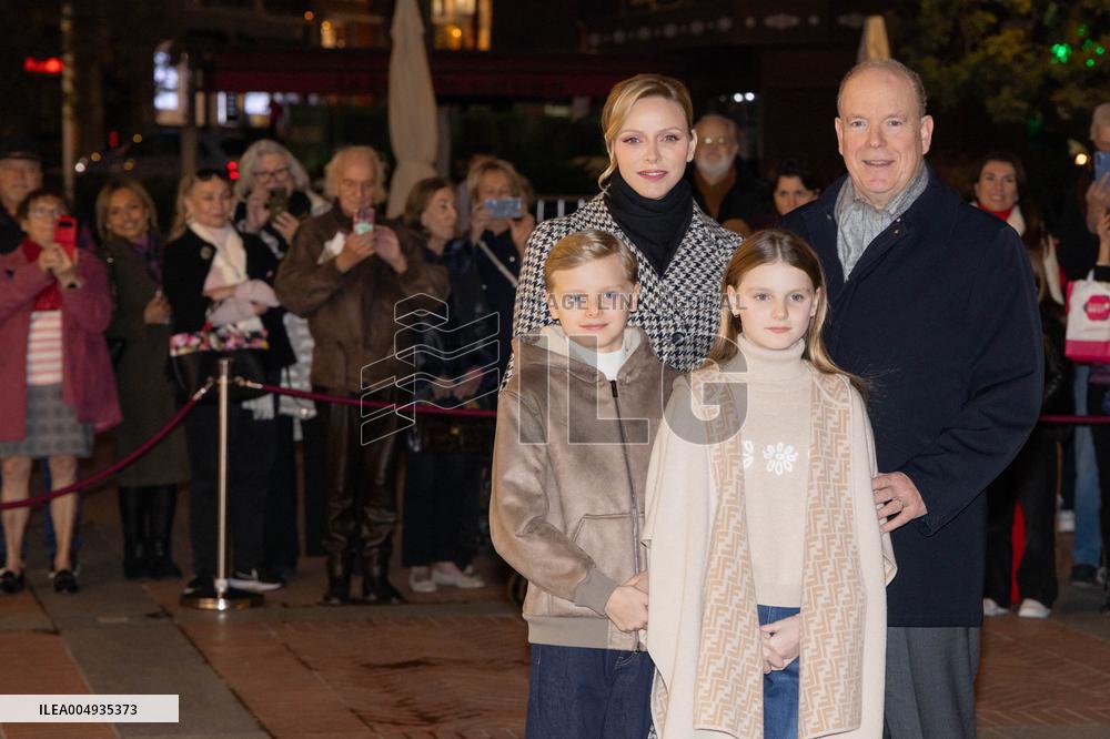 NO TABLOIDS - Launch Of The Christmas Lights - Monaco