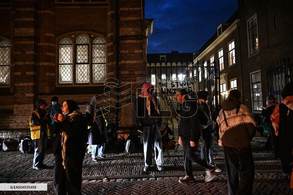 Leiden University Occupation - Leiden
