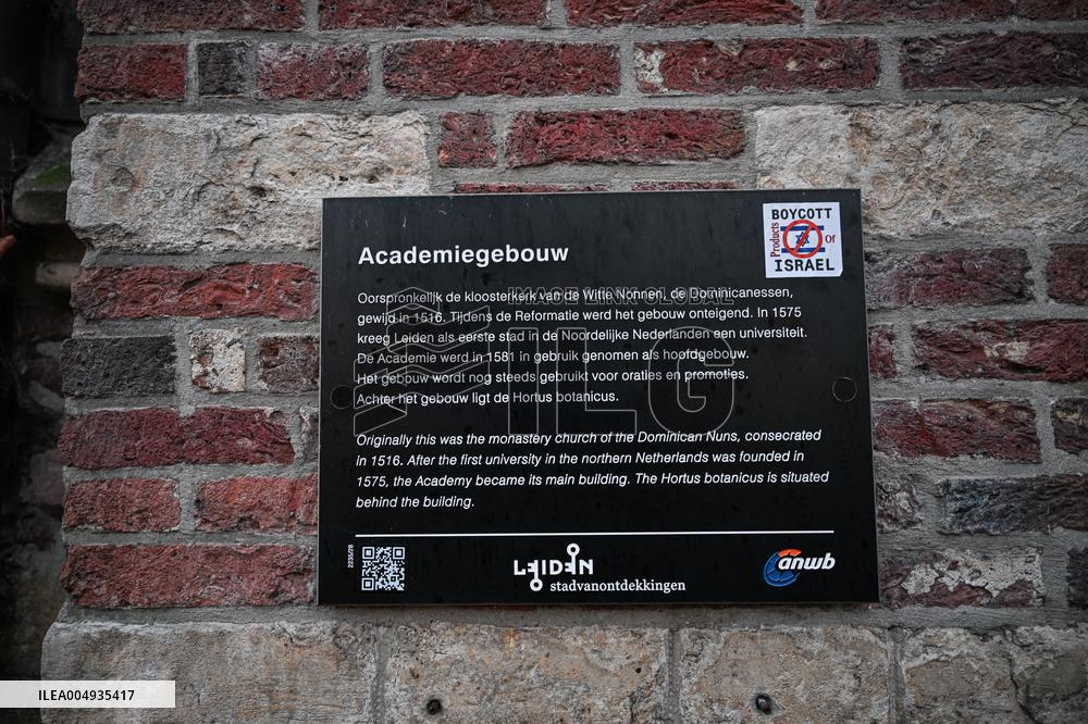 Leiden University Occupation - Leiden