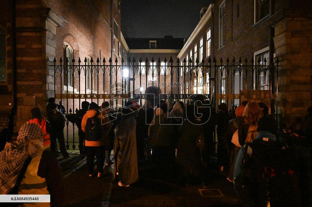 Leiden University Occupation - Leiden