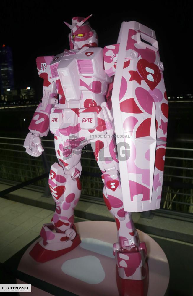 Gundam Art Exhibition at BANDAI NAMCO Carnival in Shanghai