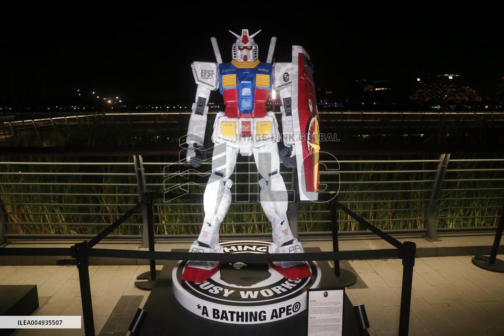 Gundam Art Exhibition at BANDAI NAMCO Carnival in Shanghai