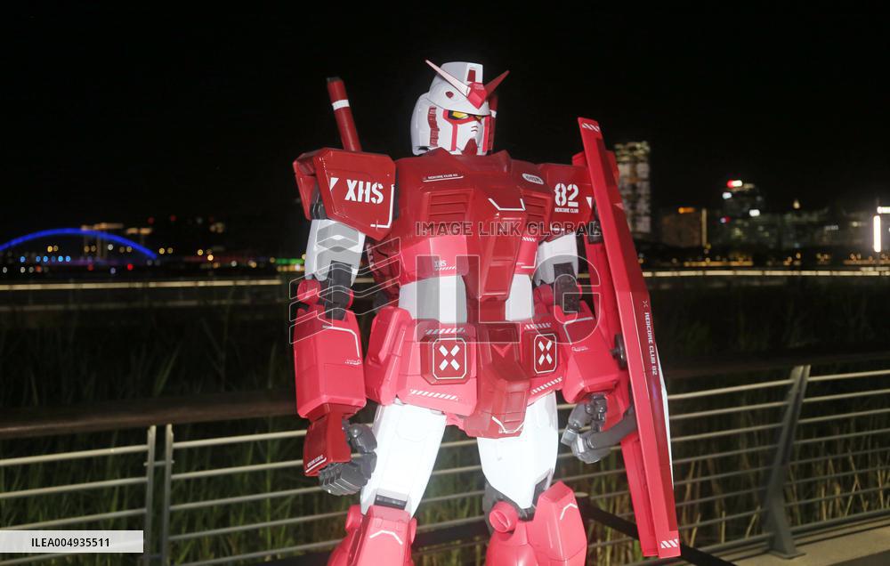 Gundam Art Exhibition at BANDAI NAMCO Carnival in Shanghai