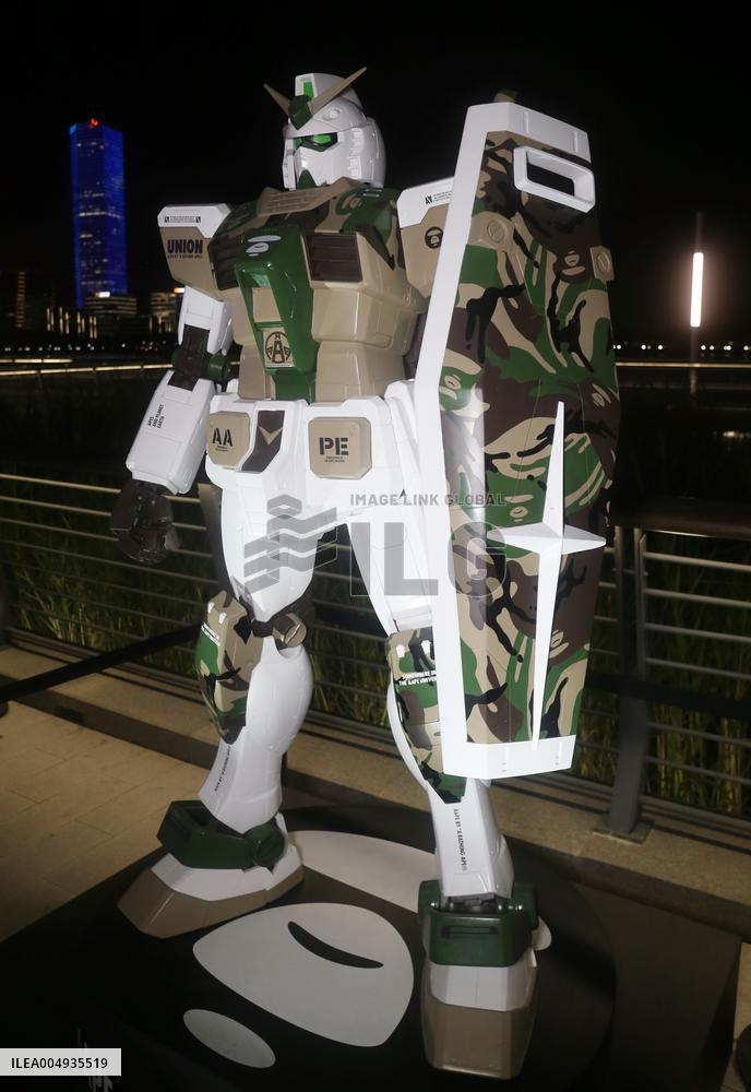 Gundam Art Exhibition at BANDAI NAMCO Carnival in Shanghai