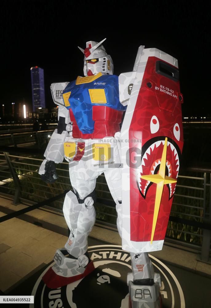 Gundam Art Exhibition at BANDAI NAMCO Carnival in Shanghai