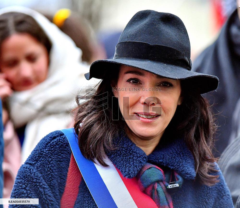 Demonstration of The CGT for The Nationalization of Arcelor Mittal - Paris