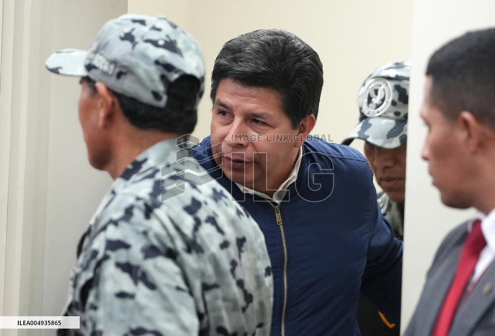 Former Peruvian President Pedro Castillo Trial - Lima