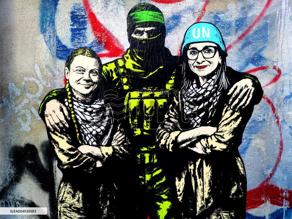 Greta Thunberg Mural Unveiled At Central Station - Rome