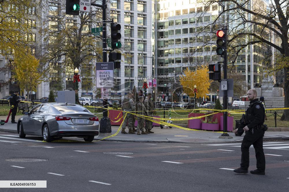 National Guard Members Shot - Washington