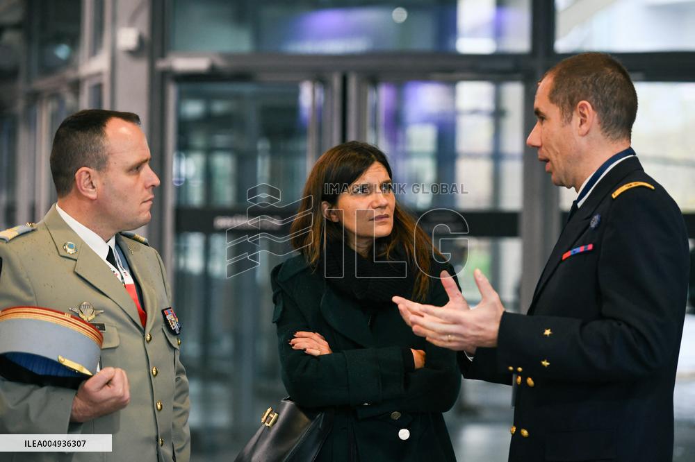 Alice Rufo visits Defence Innovation Forum - FID in Paris FA