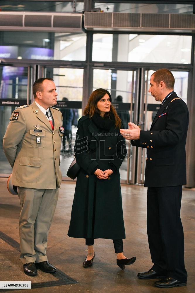 Alice Rufo visits Defence Innovation Forum - FID in Paris FA