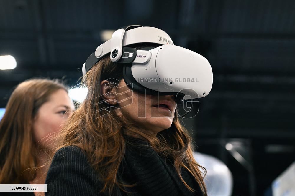 Alice Rufo visits Defence Innovation Forum - FID in Paris FA