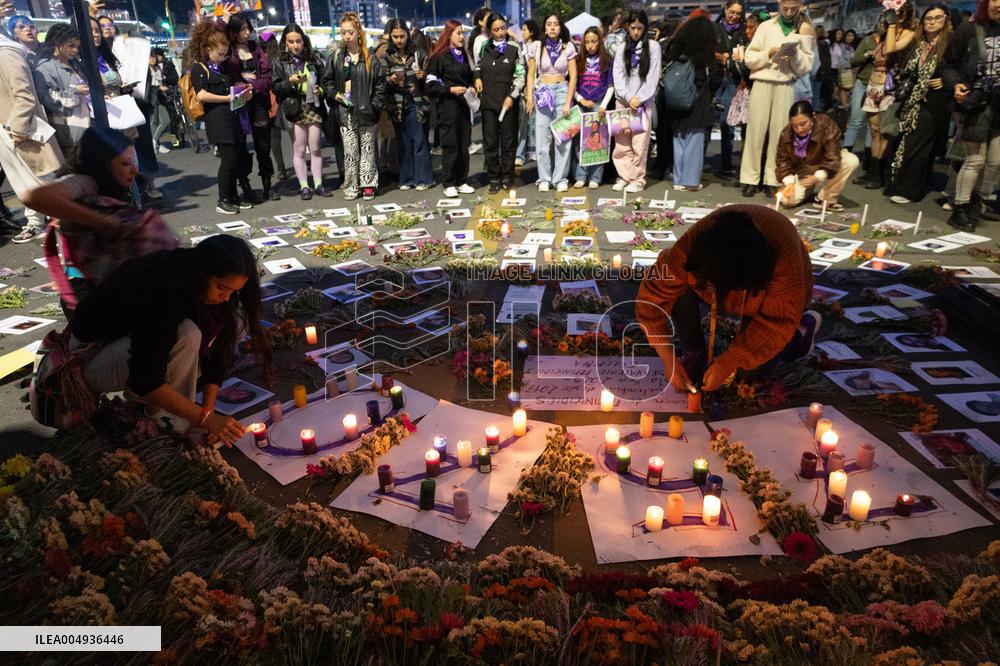 International Day for the Elimination of Violence Against Women Demonstrarions