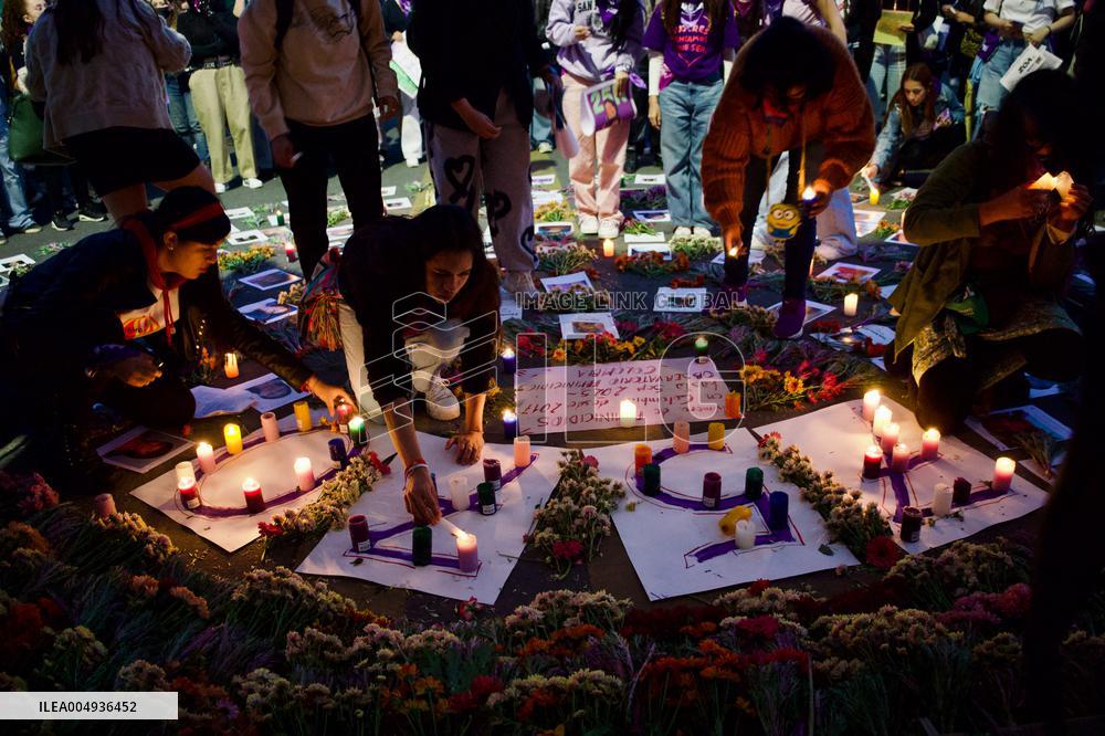 International Day for the Elimination of Violence Against Women Demonstrarions