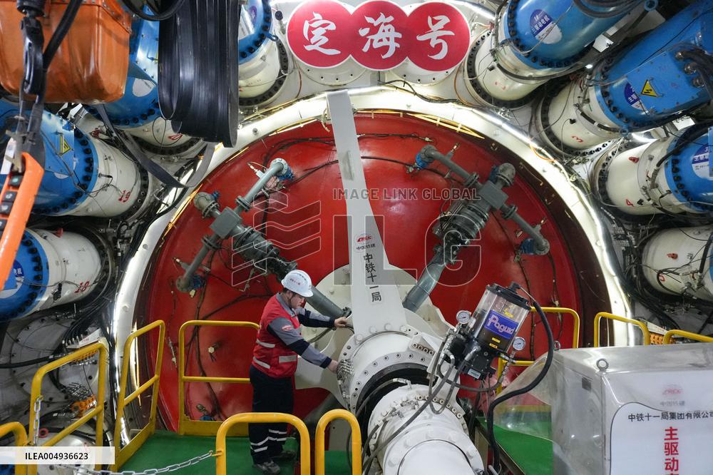 Construction of World's Longest Undersea Railway Tunnel - China