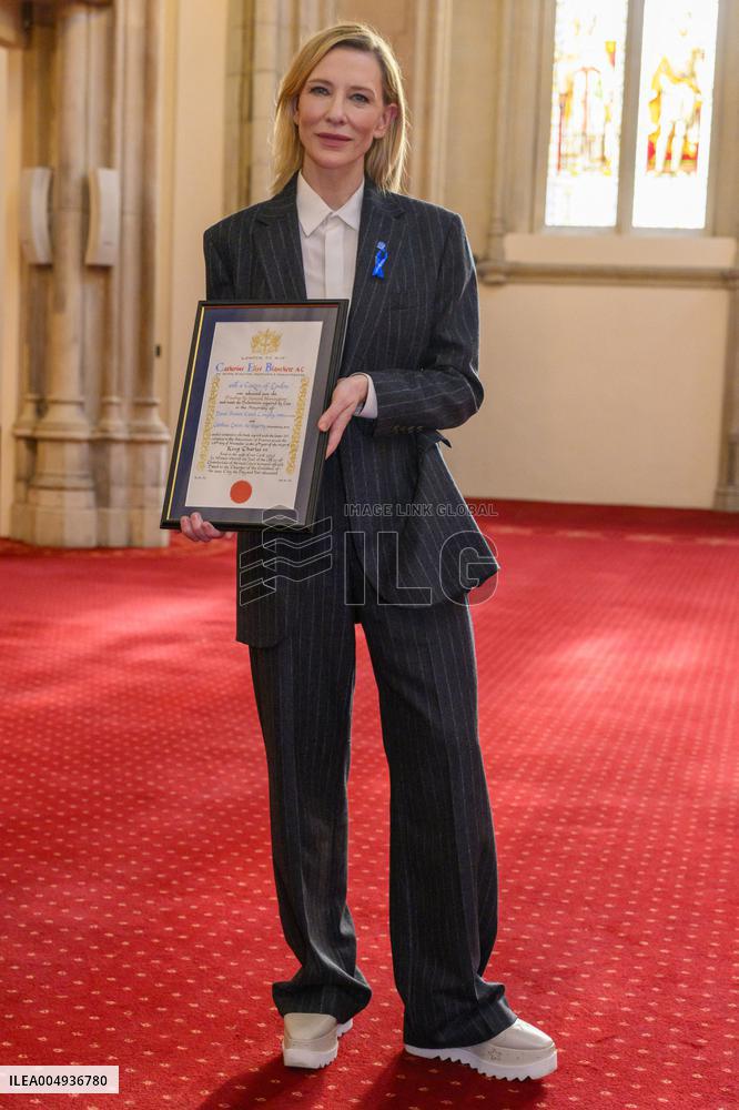 Cate Blanchett Receives Freedom of the City of London - UK
