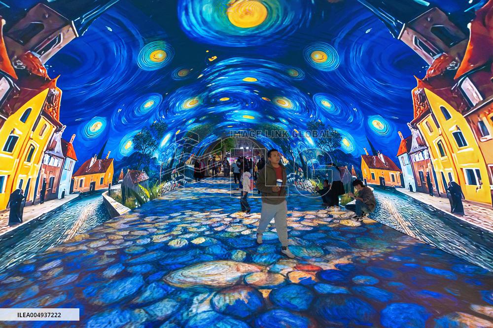 Underground Passage 3D Footage