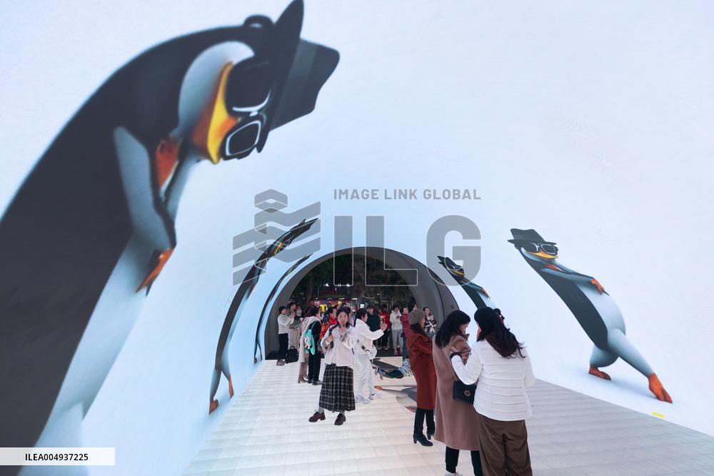 Underground Passage 3D Footage