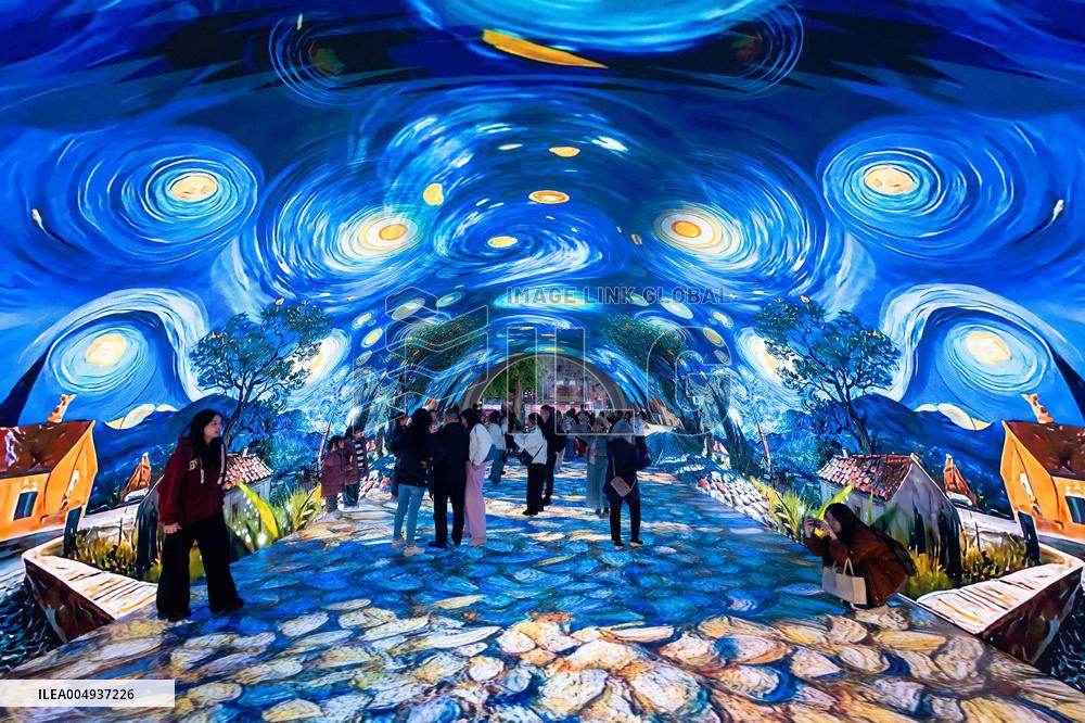 Underground Passage 3D Footage