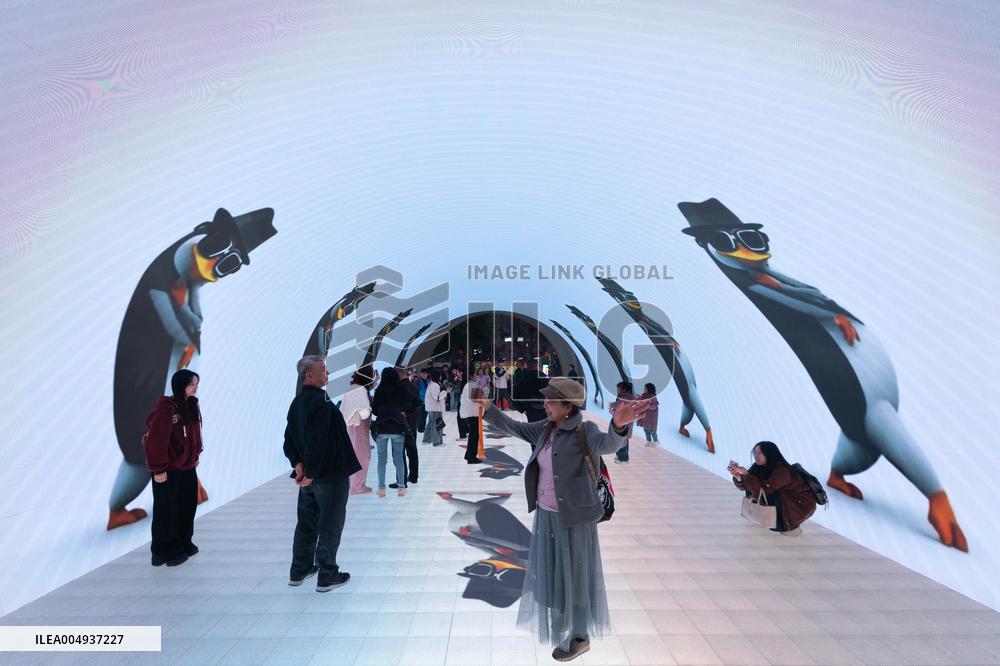 Underground Passage 3D Footage