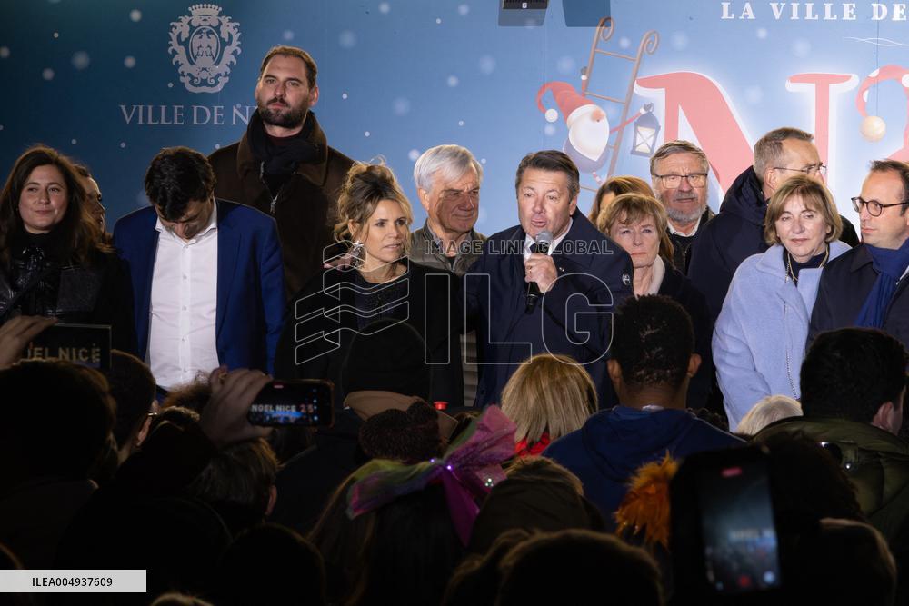 Launch of the Christmas Lights - Nice